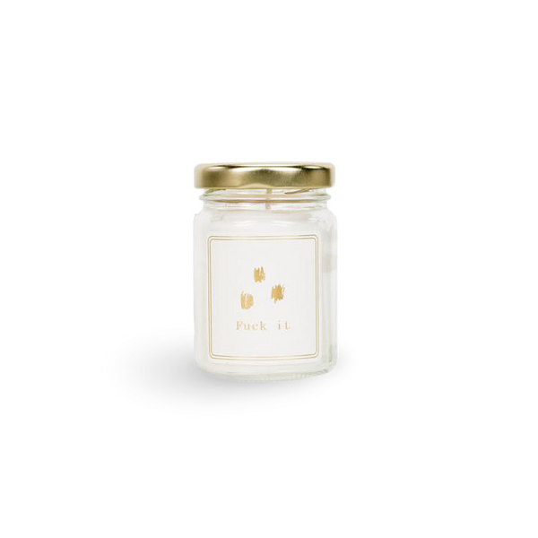 FUCK IT Moments Mini scented candle