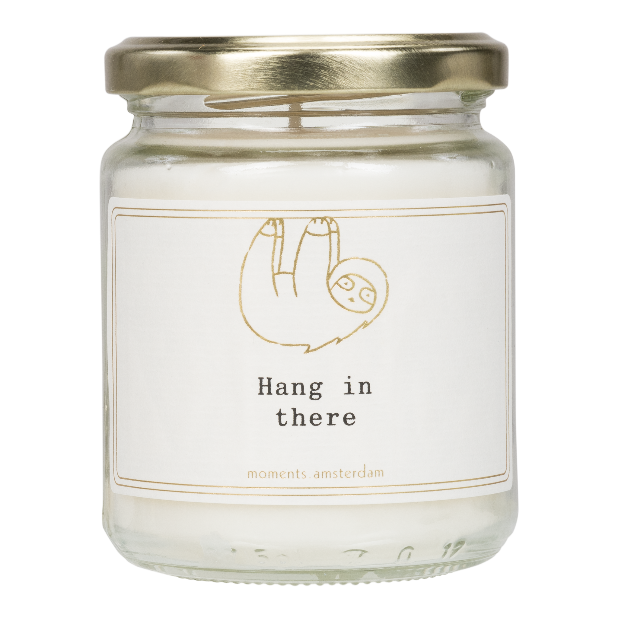 Hang in there scented candle